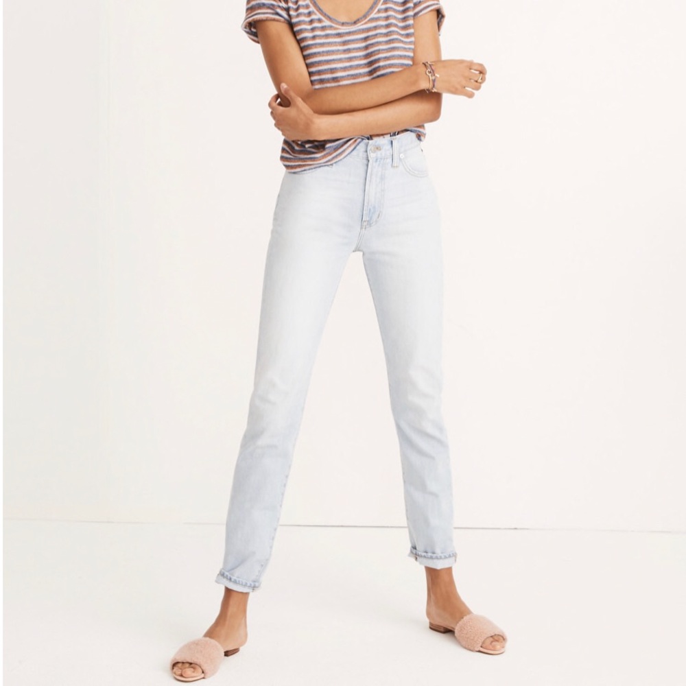 Madewell “Perfect Vintage Jean” in Fitzgerald Wash